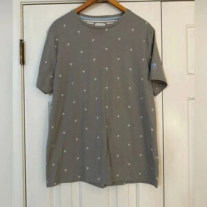 Cactus Man by Ricky Singh T-shirt. Palm tree print XL